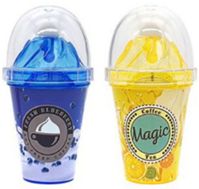 에코에듀 특이한 수정테이프 1+1 색상랜덤 카페음료모양, 1세트