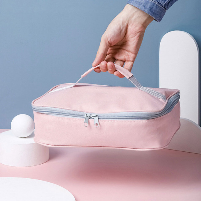 런치 보온보냉 도시락가방 2p세트 식판 직장인 런치백, 1개