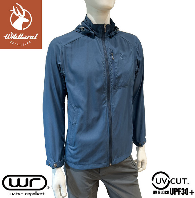 Wildland 荒野 男 彈性透氣抗UV涼感輕薄外套 0B31906