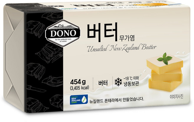 도노 무염버터 냉동, 454g, 1개