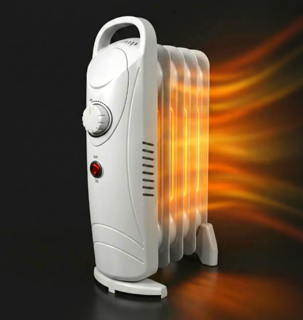 가정용 전기 라디에이터 절전형 무소음 라지에이터 욕실 화장실 컨벡션 전기히터, 5핀(495MN)