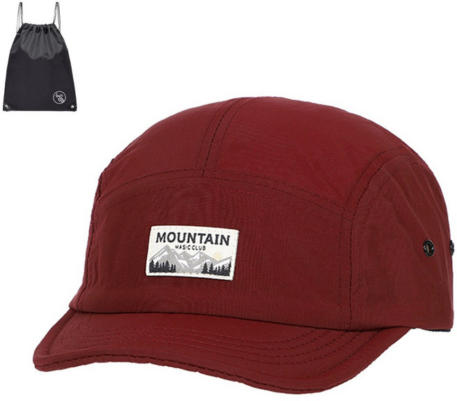 BELLEAURA 남여공용 캐주얼 마운틴 패치 숏캡 숏챙 등산모자 캠핑모자 경량모자 아웃도어모자 (PGN짐쌕가방 지급)