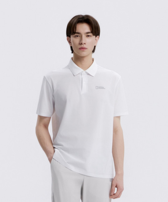 내셔널지오그래픽 NATIONALGEOGRAPHIC N262UPL240 크라즈 반팔 카라 티셔츠 WHITE N262UPL240010 170736