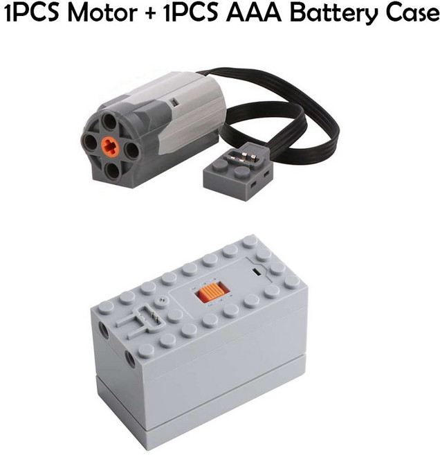 기술 부품 8883m 모터 레고와 호환 전원 기능 빌딩 블록 자동차 트럭 차량 모델 속도, 02 motor aa, 1개
