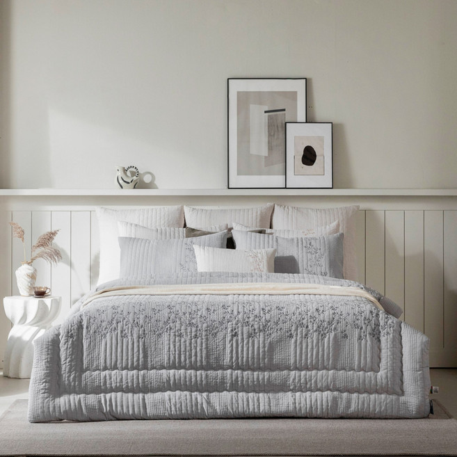 [공식판매처] 박술녀 프리미엄 순면 차렵이불 침구 풀세트 (작품명 초연) 국내생산 / 빠른배송 / 이불+패드+베개커버 / 선물추천