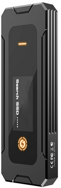 NVME NGFF SSD 케이스 모바일 하드 디스크 알루미늄 합금 인클로저 박스 USB3.1 10Gbps 듀얼 프로토콜 컴퓨터용