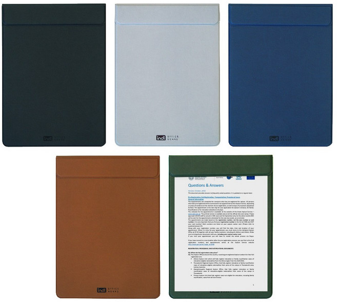 인디 마그네오 이지 클립보드 A4 (IG00A7), 브라운