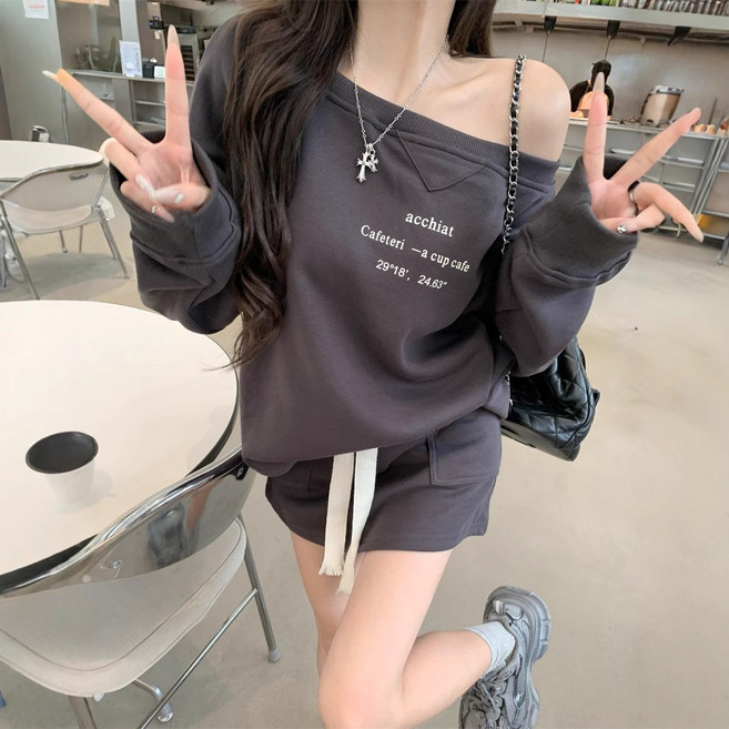 스타일닥터 여성 레저 트레이닝 세트 컴포트 루즈핏 2종세트