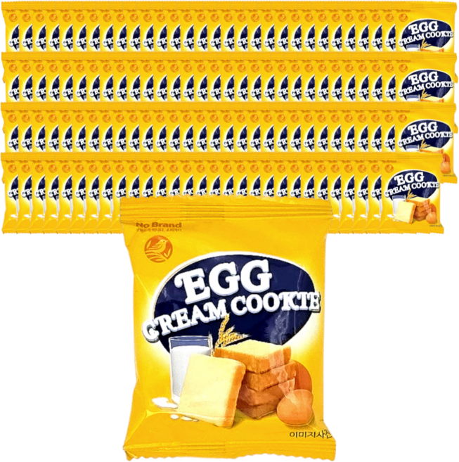 노브랜드 에그크림쿠키300g, 120개