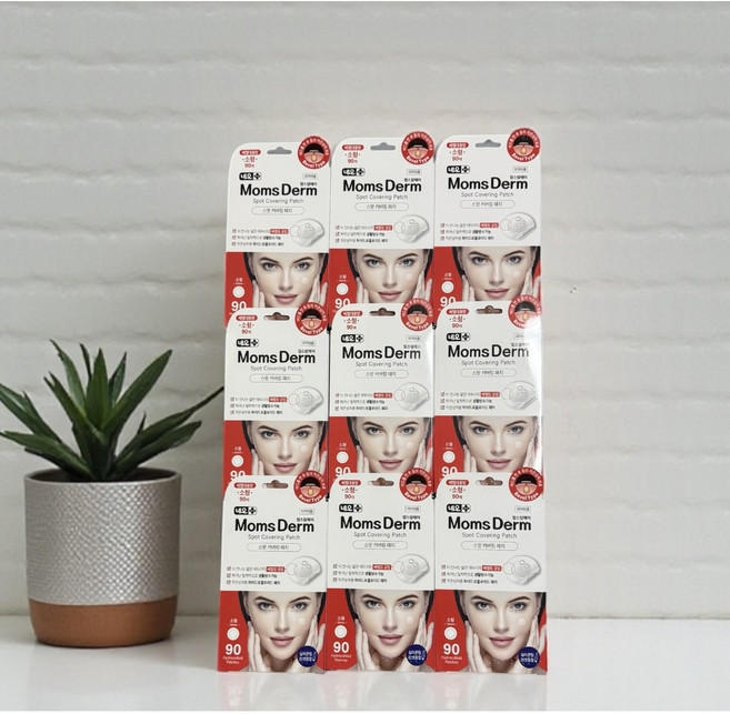 네오 맘스덤에이 스팟 커버링 패치 베벨링 여드름 짠후 작은상처, 9개, 90개입