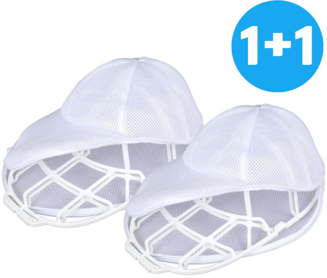 무루어 모자 세탁틀 세탁망 빨래망, 2세트, 화이트