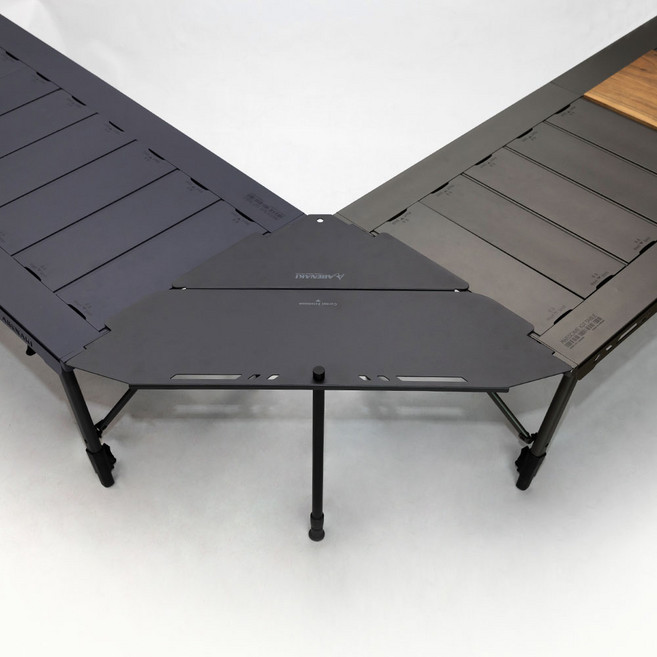 아베나키 IGT테이블 코너익스텐션 (어썸 하빌리스IGT테이블 공용)높이조절 다리 포함, 블랙