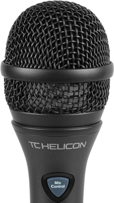 TC Helicon TC헬리콘 MP-85 보컬용 다이나믹 마이크 (마이크 컨트롤 기능)