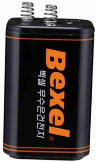 벡셀 랜턴건전지 6V 4p 휴대용작업등