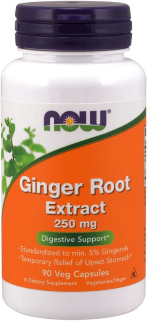 나우푸드 진저 루트 추출물 250mg 베지 캡슐, 90정, 1개 - 쿠팡