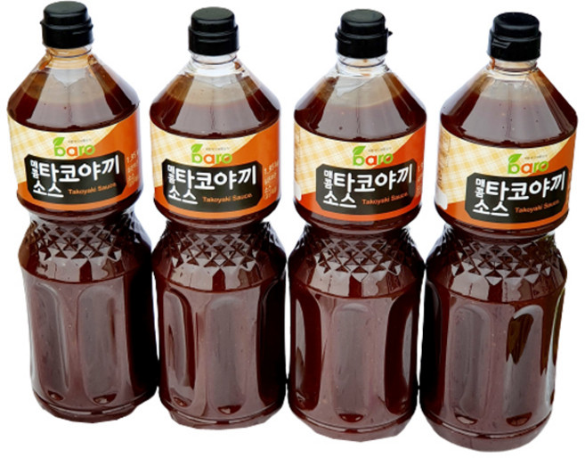 새마원 매콤 타코야끼소스 매운 타코야키, 1.95kg, 4개