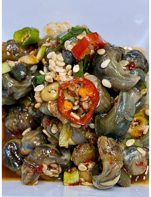 해남땅끝모녀반찬 고동무침, 500g, 1개