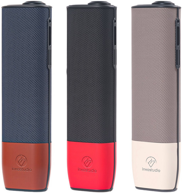 inkostudio아이코스 호환용 일루마 i 원 데님 직물 접합 가죽 케이스