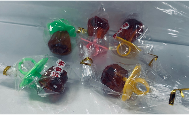 古早味 鑽戒糖 奶嘴糖 梅子麥芽糖 散裝糖果 送客禮, 1個, 5個