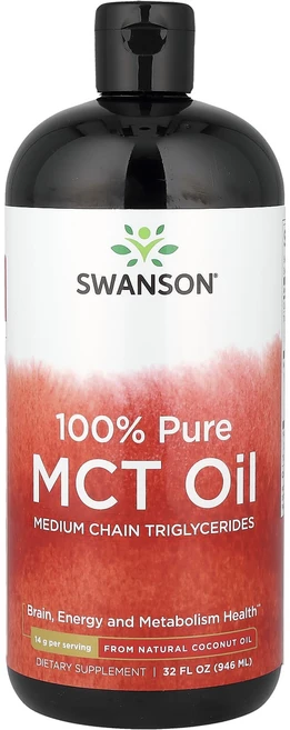 스완슨 순도 100% MCT 오일 14g 946ml, 5개 - 쿠팡