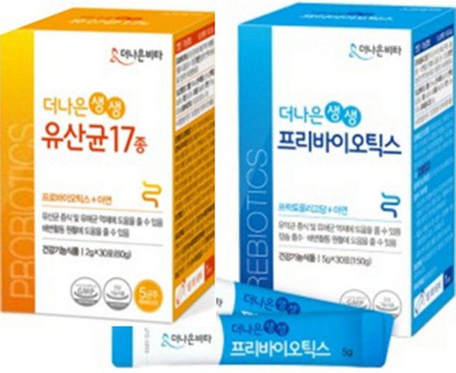 [장건강]더나은 생생 유산균 + 프리바이오틱스 SET, 1개, 210g