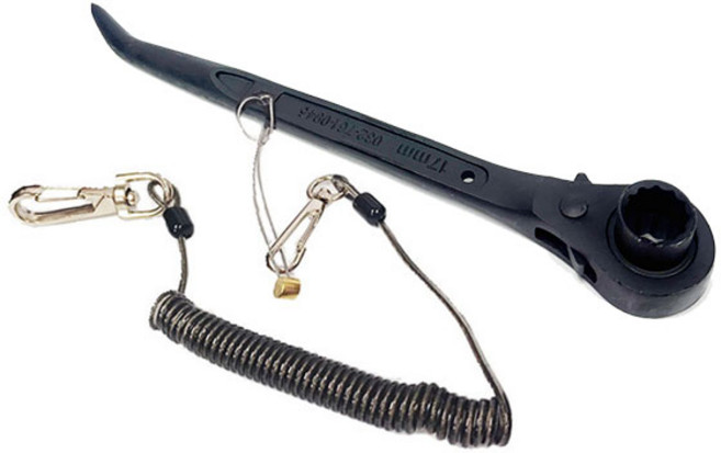 라쳇렌치 견삭기 시누 깔깔이 공구 시놋대 반생이 일반 17X19, 1개