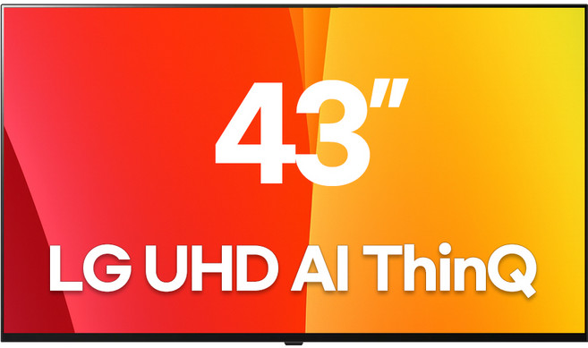 LG전자 43인치 4K UHD AI ThinQ 스마트 TV, 설치 서비스 포함, 스탠드형, 43UQ7070_파주방문수령, 109cm(43인치)