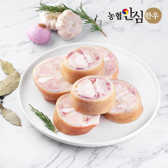 농협안심한우 국내산 한우 우족잡뼈, 1개, 4kg