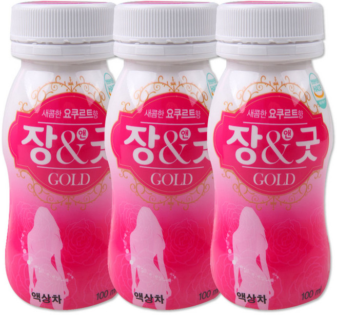 장앤굿 골드 요구르트향, 100ml, 3개