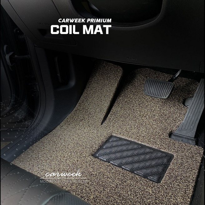 다마스 코일매트 2밴 5밴 적재함매트, 초코, 다마스 (1열)