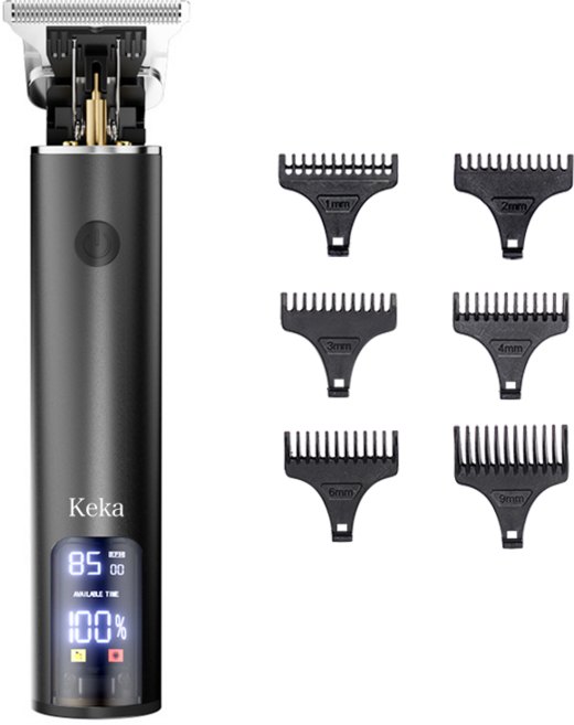 전문가용 남자 바리깡 전동 이발기, 블랙