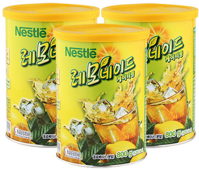 네슬레 레모네이드 800g 3개세트, 3개