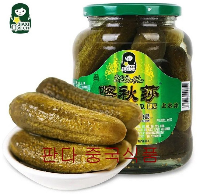 판다중국식품 카츄사 어식 오이피클 오이지, 330g, 4개