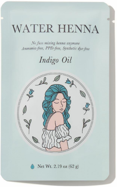 [ 워터헤나 ] 천연염색 인디고 오일과 에센스 1세트 - 100% 천연 헤나염색약 화학색소 0% 인디고헤나