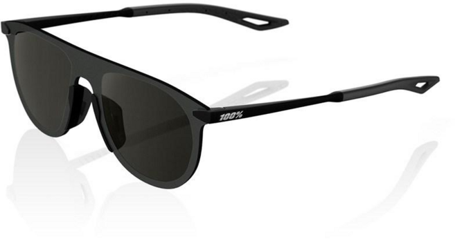 백퍼센트 100프로 레제르 코일 소프트 블랙 / 스모크렌즈 야구 러닝 자전거 골프 등산 미러 라이프 스타일 선글라스, 1개