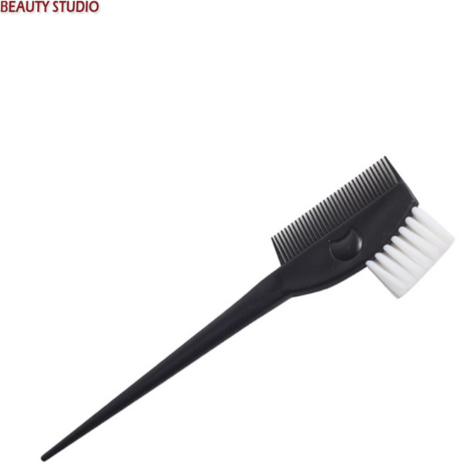 BS 헤어 염색솔 염색약 염색붓 브러쉬 염색빗 스트레이트빗 파마빗 헤나 오징어먹물 흰머리 염색제 퍼머약 메니큐어 브러시 미용 파마재료, 염색붓랜덤, 1개