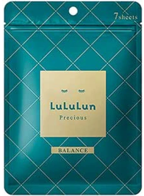 LULULUN 페이스 마스크 두꺼운 7장 루루룬 3종 보습 투명 밸런스, 1개 - 쿠팡