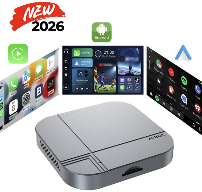 순정 네비를 안드로이드 태블릿으로 드라이비아 AI BOX 차량용 무선 카플레이 안드로이드오토 3in1넷플릭스 유튜브 OTT 자유설치 안드로이드12 T맵 완벽지원, 256GB