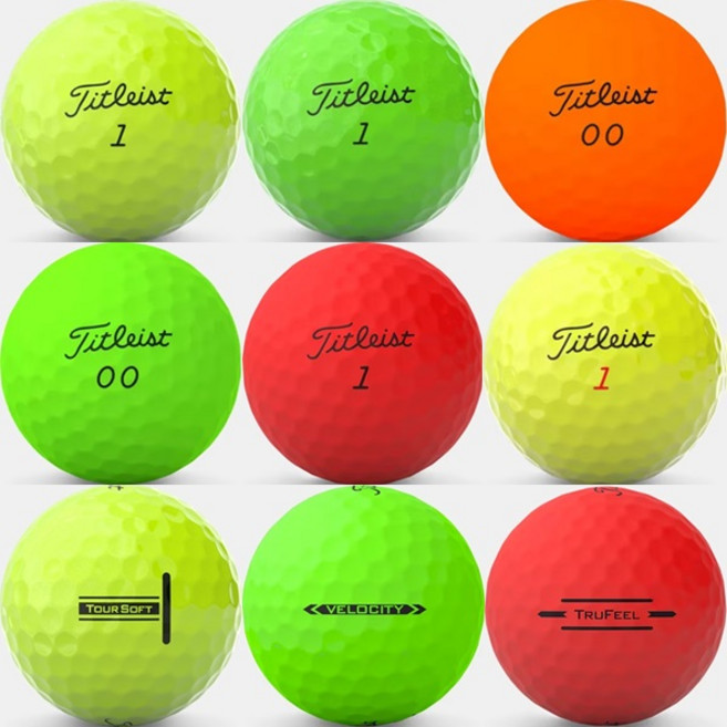 이지골프존 타이틀리스트 로스트볼 30알세트, 타이틀리스트 칼라 혼합 A급, 1개, 30개입