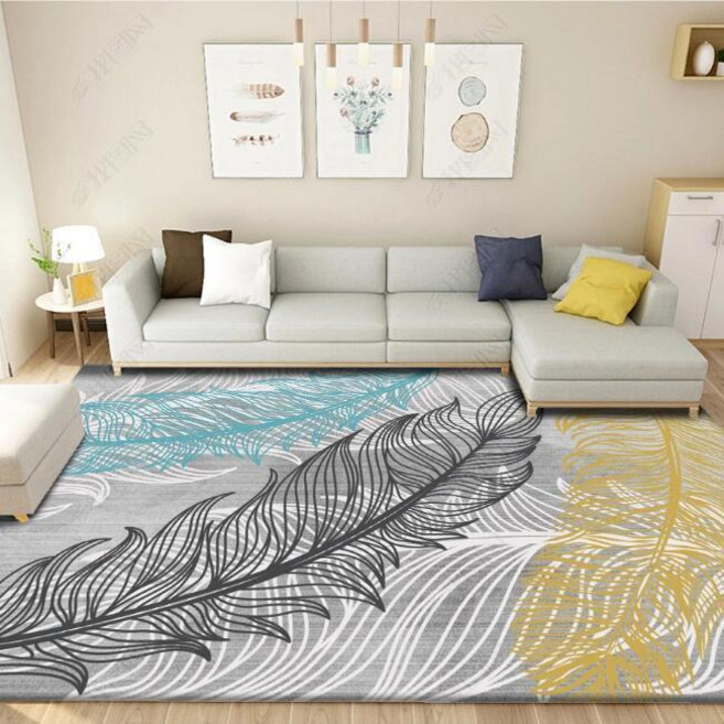 無品牌 客廳臥室茶几墊 榻榻米定製地墊, 編號12,120*200釐米, 1個