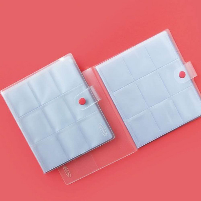 띠부띠부씰 앨범 콜렉트북 스티커앨범 띠부씰앨범, 01 투명