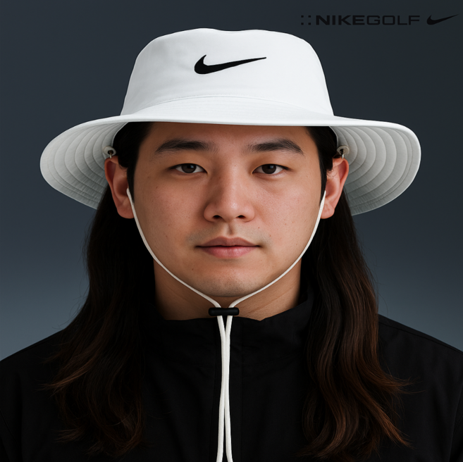[매장 정품] 나이키 남녀공용 에이펙스 드라이 핏 버킷햇 사파리모자 라운딩 골프장