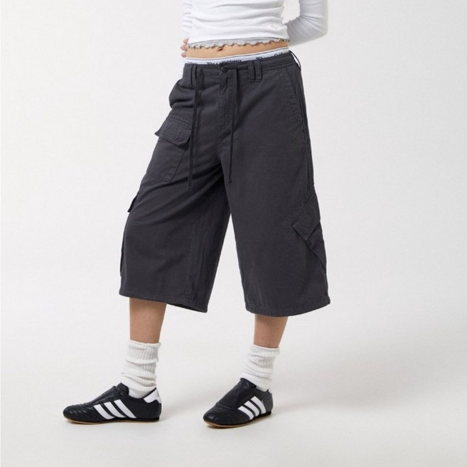 [백화점 홈쇼핑 정품] 후아유 여성 Bermuda Cargo Pants (F) WHTAF3881F