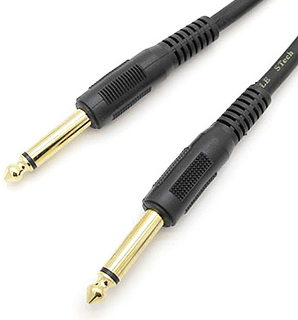 맘보케이블 모노5.5 TS 스피커 오디오 앰프 마이크 기타 연장 연결 6파이 케이블 국산 2m~30m, 1개