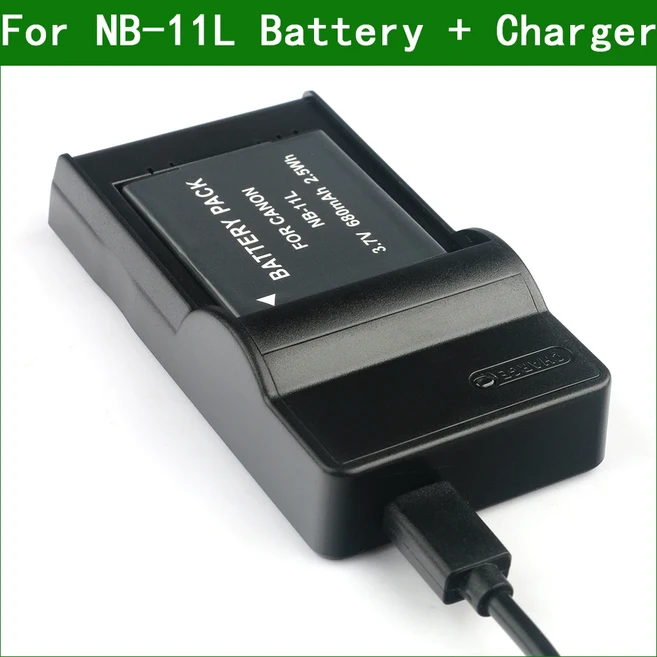 NB-11L 디지털 카메라 배터리 Canon IXUS 132 140 HS, 02 1Battery 1Charger