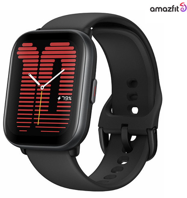 젭 어메이즈핏 액티브 스마트워치, GPS, 44.45mm, 블랙