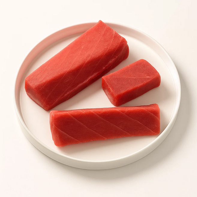 [노인과 참치] 참다랑어 속살/적신 (500g) 참치회 냉동참치, 1개, 500g