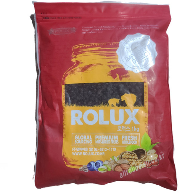 로럭스 건블루베리 미국, 1개, 1kg