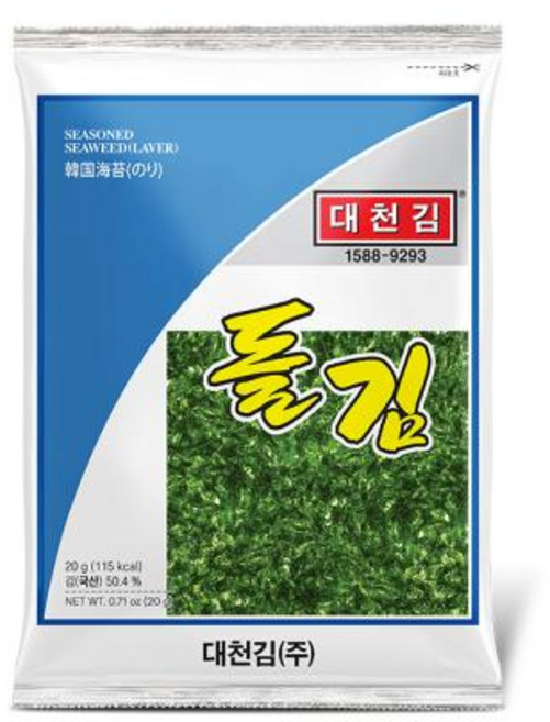 대천김 전장 돌김, 20g, 10개