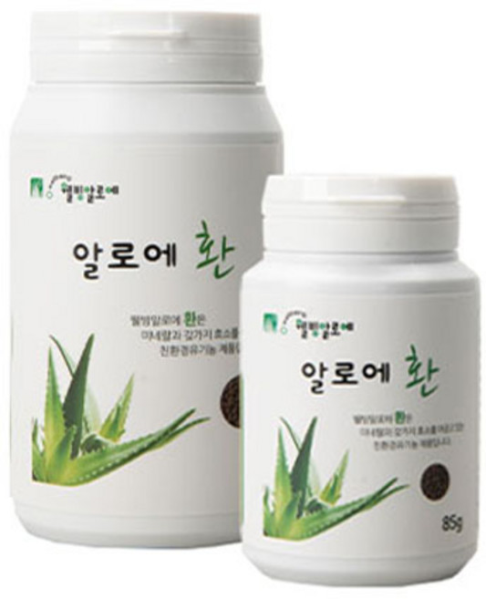 김미정 알로에 환 230g (알로에 생잎 9kg을 말리면 230g의 알로에환이 만들어집니다.), 1개